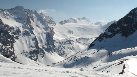 Gletschergebiet "Sölden"