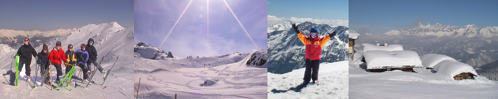 Bildleiste Skireisen